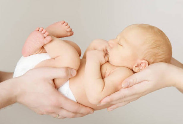 Newborn baby representing adoption services